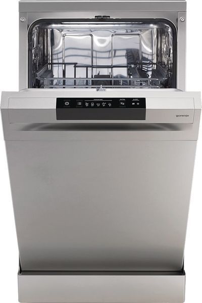Посудомийна машина Gorenje, 9компл., A++, 45см, дисплей, 2 кошика, AquaStop, сірий (GS520E15S) 374730 фото