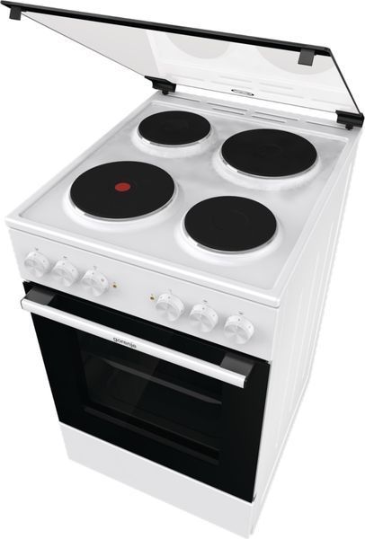Плита Gorenje електрична , 68л, 50x60см, гриль, білий (GE5A21WH) 374096 фото