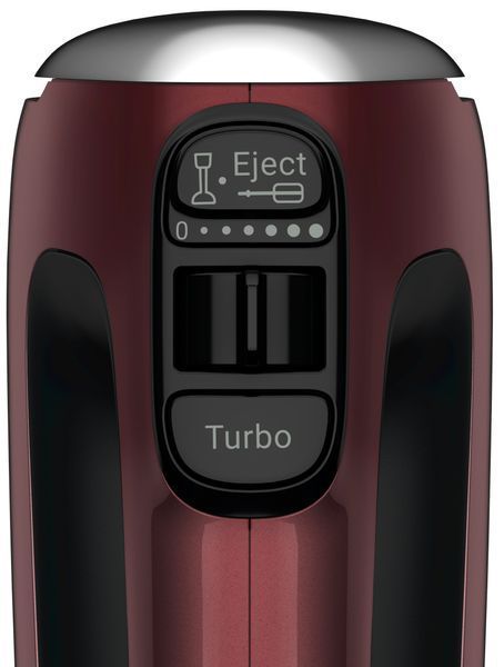 Міксер Tefal ручний Powermix Silence 600Вт, насадки-4, турборежим, бордовий (HT652538) 368481 фото
