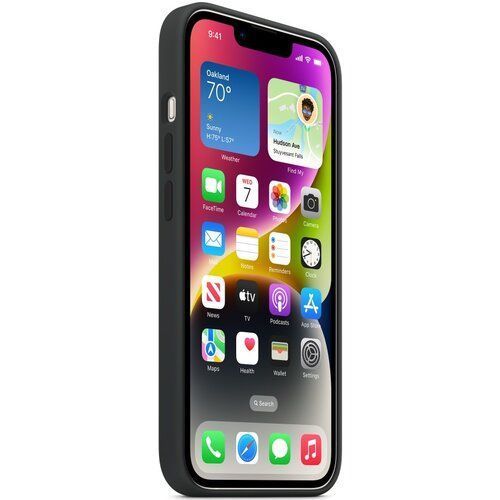 Чохол-накладка Apple iPhone 14 Silicone Case with MagSafe - Midnight (MPRU3) 256012 фото