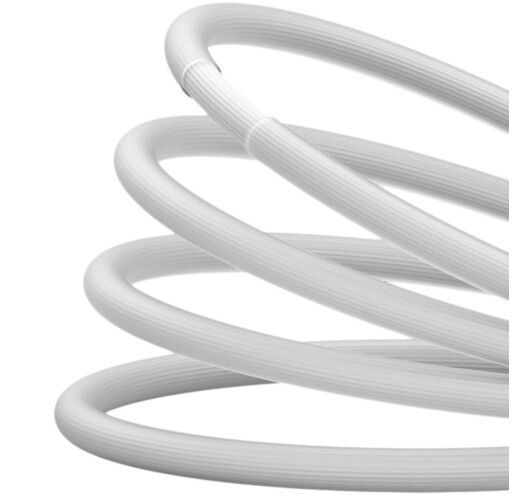 Кабель Baseus CoolPlay Series Type-C To Type-C 100W (1m) CAKW000202 White 275949 фото