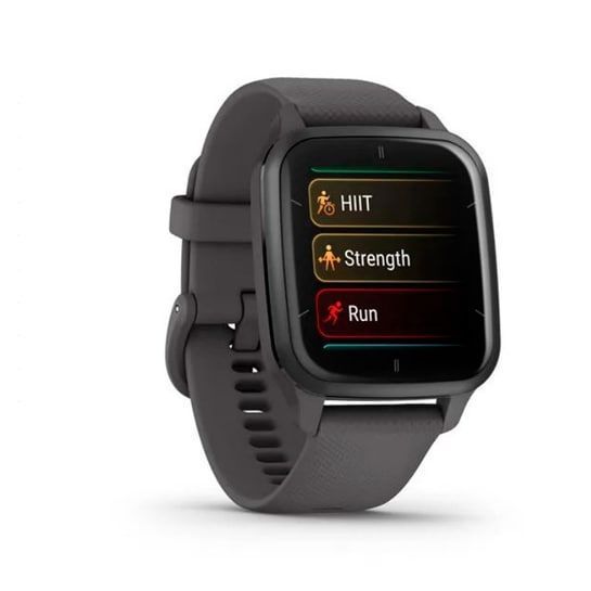 Смарт-годинник Garmin Venu Sq 2 Slate Aluminum Bezel with Shadow Gray Case and Silicone Band (010-02701-00,010-02701-10) 286459 фото