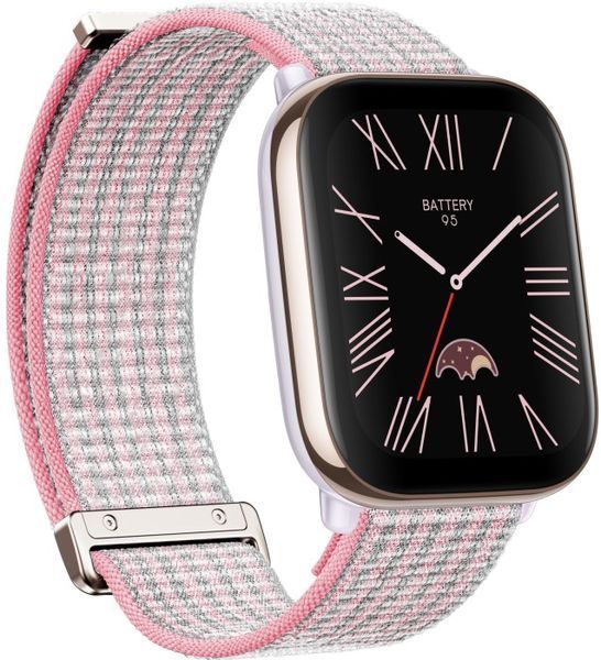 Ремінець Amazfit 20mm Nylon Medium Universal (S240DNTY1N) Рожевий 318949 фото
