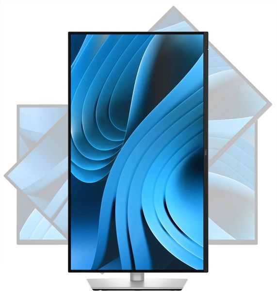 Монітор DELL 27" P2725QE HDMI, DP, USB-C, RJ-45, IPS, 3840x2160, 100Hz, sRGB 99%, Pivot 362558 фото