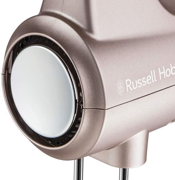 Міксер Russell Hobbs ручний Smoky Quartz, 350Вт, насадки-4, турборежим, сріблястий (25892-56) 363744 фото