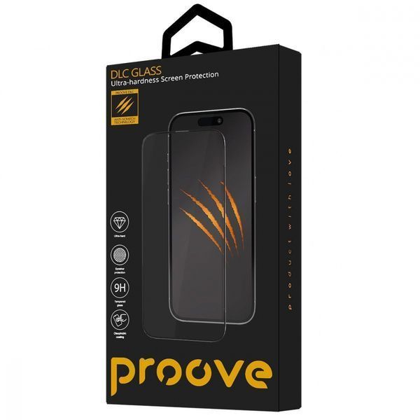 Захисне скло iPhone 14 Pro Max/15 Plus/16 Plus Proove DLC (PGDLCI14PM01) black 344466 фото