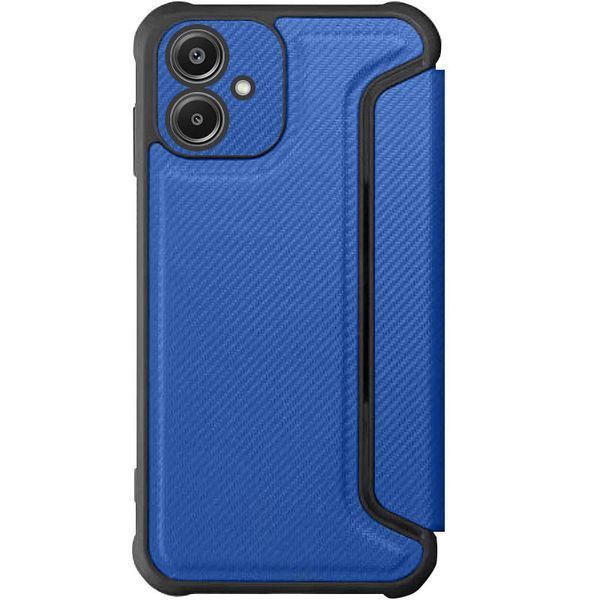 Шкіряний чохол книжка GETMAN Razor (PU) для Samsung Galaxy A06 Blue 346557 фото
