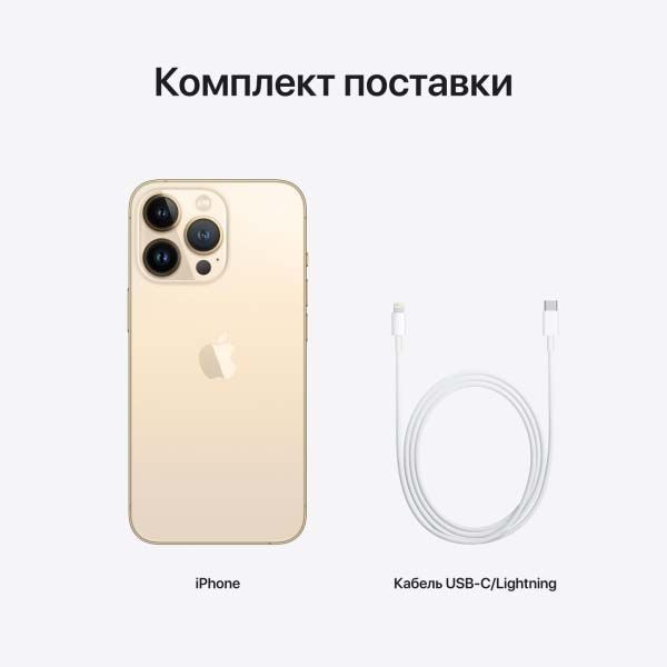 Смартфон Apple iPhone 13 Pro Max 1TB Gold (MLLM3) 215458 фото