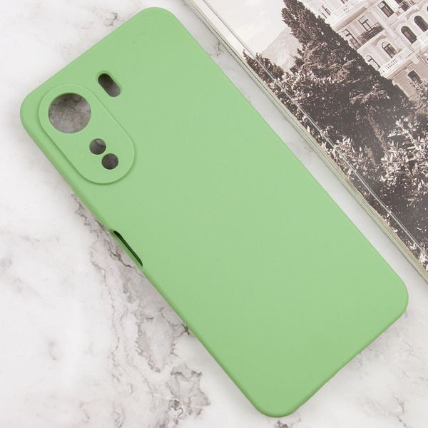 Чохол Silicone Cover Lakshmi Full Camera (AAA) для Xiaomi Redmi 13C / Poco C65 М'ятний / Mint 286944 фото