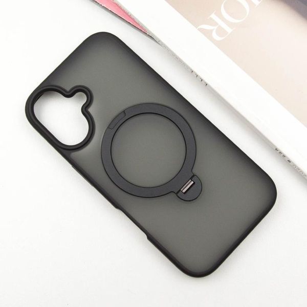 Чохол Ummi Colorful with MagSafe HQ Ring для Apple iPhone 16 (6.1") Black 402098 фото