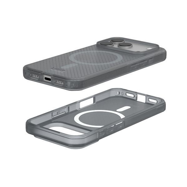 Чохол-накладка iPhone 17 Pro UAG Dot MagSafe, Ash (114536113131) 394696 фото