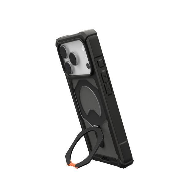Чохол-накладка iPhone 17 Pro UAG Plasma XTE MagSafe, Black/Pop Orange (114527114097) 393829 фото