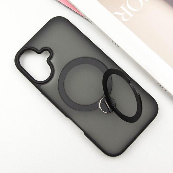 Чохол Ummi Colorful with MagSafe HQ Ring для Apple iPhone 16 (6.1") Black 402098 фото