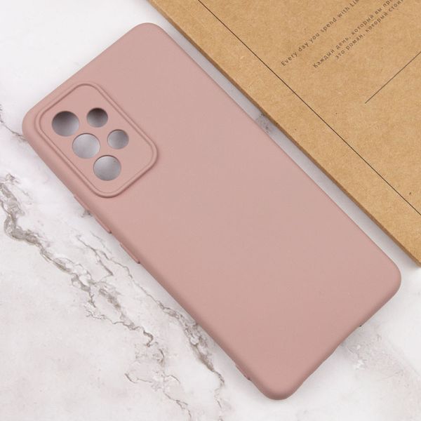 Чохол Silicone Cover Lakshmi Full Camera (AAA) для Samsung Galaxy A53 5G Рожевий / Pink Sand 271912 фото