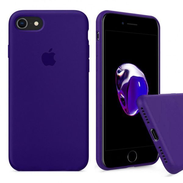 Чохол-накладка iPhone 7/8/ SE 2020 Apple AAA Silicone case Ultra Violet 263314 фото