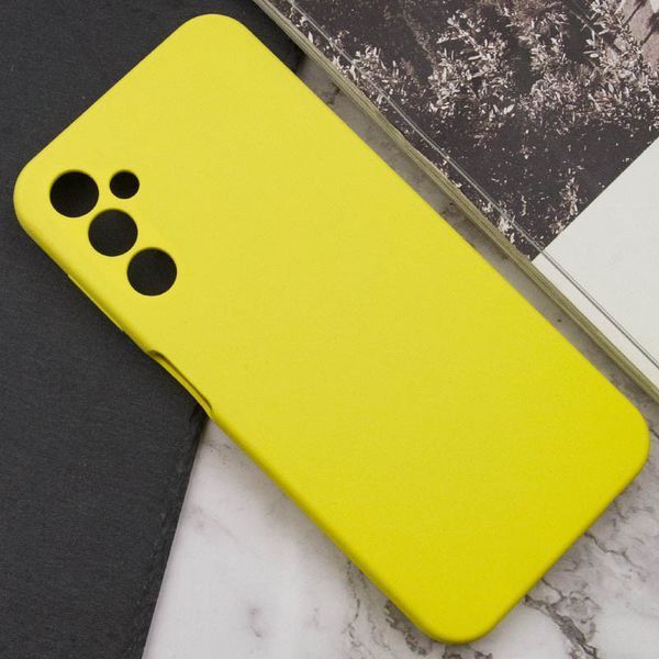 Чохол Silicone Cover Lakshmi Full Camera (AAA) для Samsung Galaxy A15 4G/5G / M15 5G Жовтий / Yellow 286885 фото