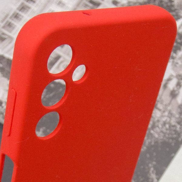 Чохол TPU GETMAN Liquid Silk Full Camera для Samsung Galaxy A24 4G Червоний / Red 354309 фото