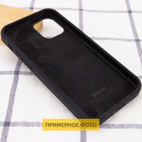 Чохол Silicone Case Full Protective (AA) для Apple iPhone 16 Plus (6.7") Чорний / Black 319371 фото