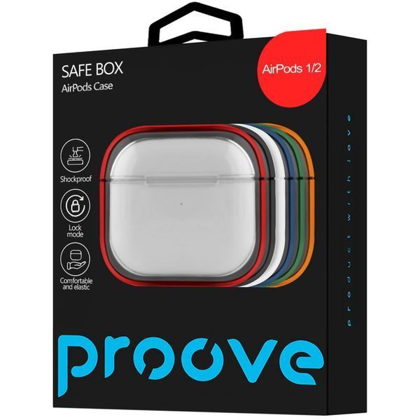 Чохол Proove Safe Box Case AirPods 1/2 green (PCSBAR120006) 380641 фото