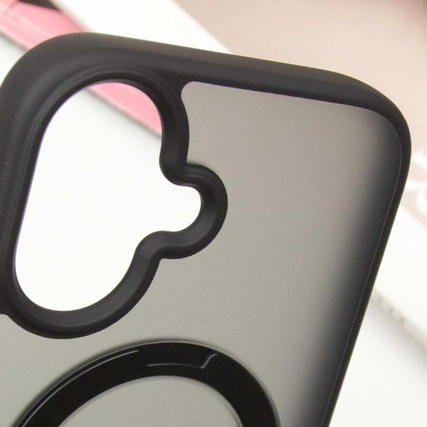 Чохол Ummi Colorful with MagSafe HQ Ring для Apple iPhone 16 (6.1") Black 402098 фото