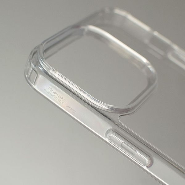 Чохол TPU Transparent with Straps для Apple iPhone 14 Pro (6.1") Orange / White 312922 фото