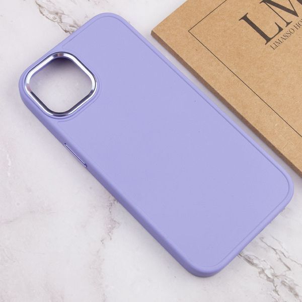 TPU чохол Bonbon Metal Style для Apple iPhone 14 (6.1") Бузковий / Dasheen 257162 фото