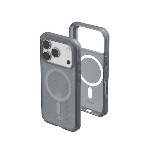 Чохол-накладка iPhone 17 Pro UAG Dot MagSafe, Ash (114536113131) 394696 фото
