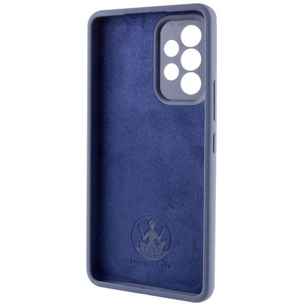 Чохол Silicone Cover Lakshmi Full Camera (AAA) для Samsung Galaxy A53 5G Темно-синій / Midnight blue 271907 фото