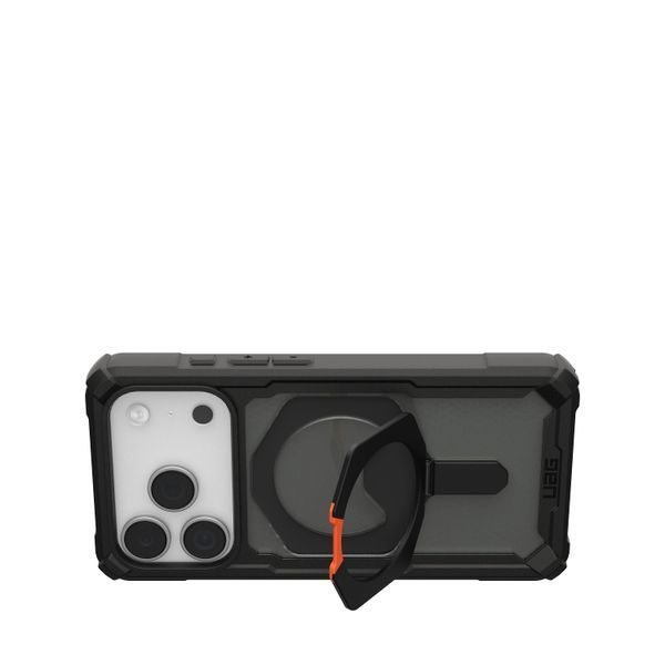 Чохол-накладка iPhone 17 Pro UAG Plasma XTE MagSafe, Black/Pop Orange (114527114097) 393829 фото