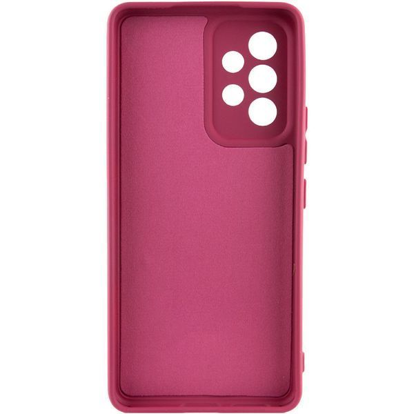 Чохол TPU GETMAN Liquid Silk Full Camera для Samsung Galaxy A53 5G Бордовий / Marsala 323786 фото