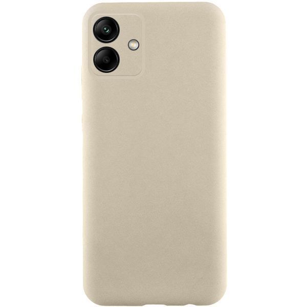 Чохол TPU GETMAN Liquid Silk Full Camera для Samsung Galaxy A06 Песочный / Sand 323941 фото