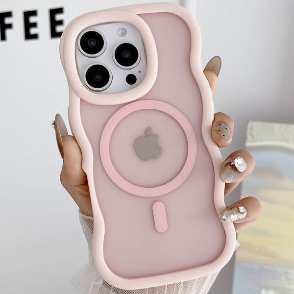 Чохол TPU+PC Undine with MagSafe для Apple iPhone 12 Pro Max (6.7") Pink 355306 фото