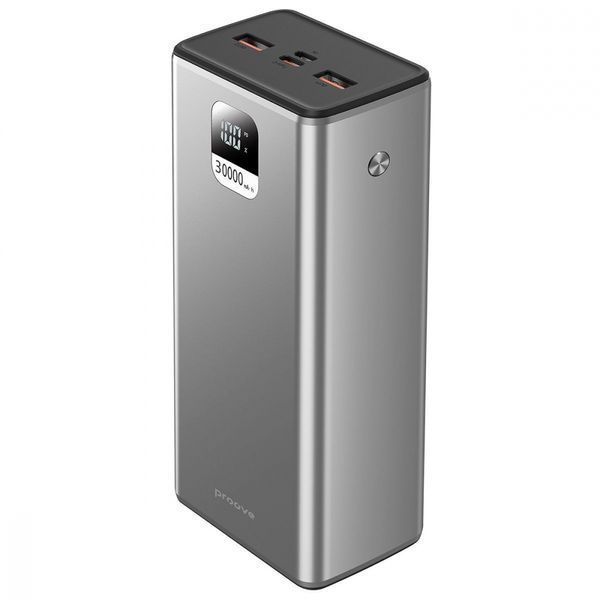 Портативна батарея Proove 30000mAh 22,5W Guardian (PBG322210004) Metal Gray 313609 фото