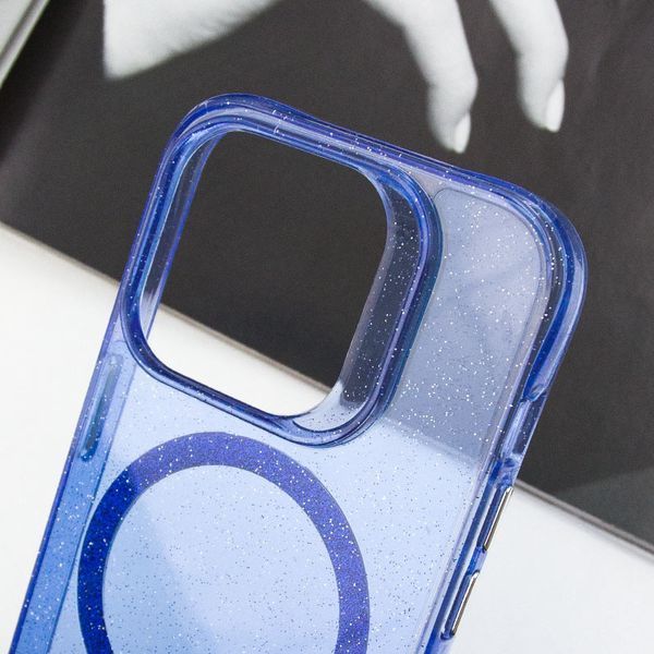 Чохол TPU Radiance with MagSafe для Apple iPhone 16 Pro (6.3") Blue 322877 фото