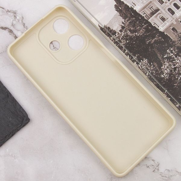 Силіконовий чохол Candy Full Camera для Infinix Hot 30 Play Бежевий / Antigue White 286306 фото