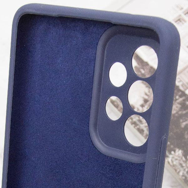 Чохол Silicone Cover Lakshmi Full Camera (AAA) для Samsung Galaxy A53 5G Темно-синій / Midnight blue 271907 фото