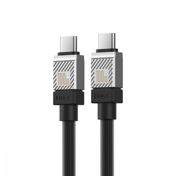 Кабель Baseus CoolPlay Series Type-C To Type-C 100W (1m) CAKW000202 White 275949 фото