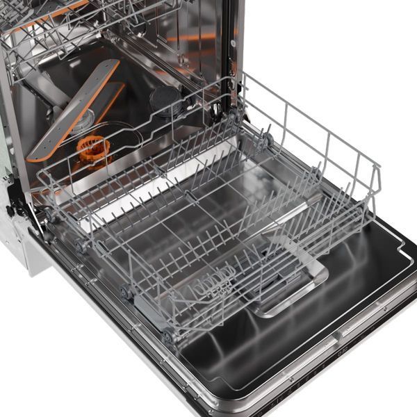 Посудомийна машина Gorenje вбудовувана, 16компл., A+++, 60см, AquaStop, автоматичне відчинення, сенсорн.упр, 3и кошики, білий (GV16D5) 373691 фото