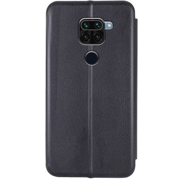 Шкіряний чохол (книжка) Classy для Xiaomi Redmi Note 9 / Redmi 10X Чорний 199112 фото
