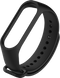 Ремінець для фітнес браслета Xiaomi Mi Band 3/4 Black 124299 фото 1