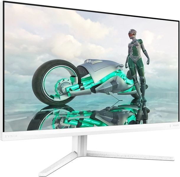 Монiтор TFT PHILIPS 27" Evnia 27M2N3201A/00 IPS 300nit 180Hz 2*HDMI DP Pivot MM White 324046 фото