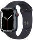 Смарт-годинник Apple Watch Series 7 GPS + LTE 45mm Midnight Aluminum Case With Midnight Sport Band MKJ73/MKJP3 224577 фото 1
