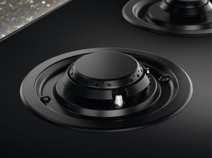 Варильна поверхня Electrolux комбінована (2 газ + 2 інд), 60см, розширена зона, чавун, чорний (KDI641723K) 369486 фото