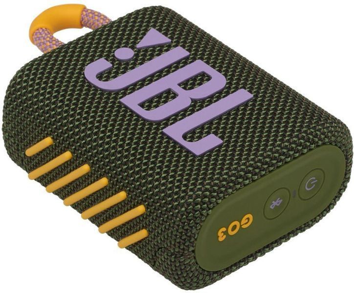 Портативна акустика JBL GO 3 (JBLGO3GRN) Green 268522 фото