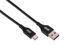 Кабель USB-A > USB-C заряджання/синхронізації 2E 1м, Type-C, Glow, чорний (2E-CCAC-BL) 363577 фото 2