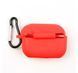 Чохол для навушників Silicon Case Airpods Pro карабин волна Red 215165 фото 3