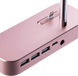 Док-станція Coteetci Apple Watch+iPhone Lighting+Type C+3USB Rose Gold [CS7200-MRG] 71931 фото 2