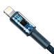 Кабель Baseus High Density Braided Type-C To Lightning PD 20W (1m) Blue 274138 фото 3