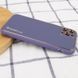 Шкіряний чохол Xshield для Apple iPhone 12 Pro (6.1") Сірий / Lavender Gray 206388 фото 3