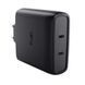 Зарядний пристрій мережевий Trust Maxo 100Вт, GaN, 2xUSB-C ,PD/PPS, чорний 393200 фото 4